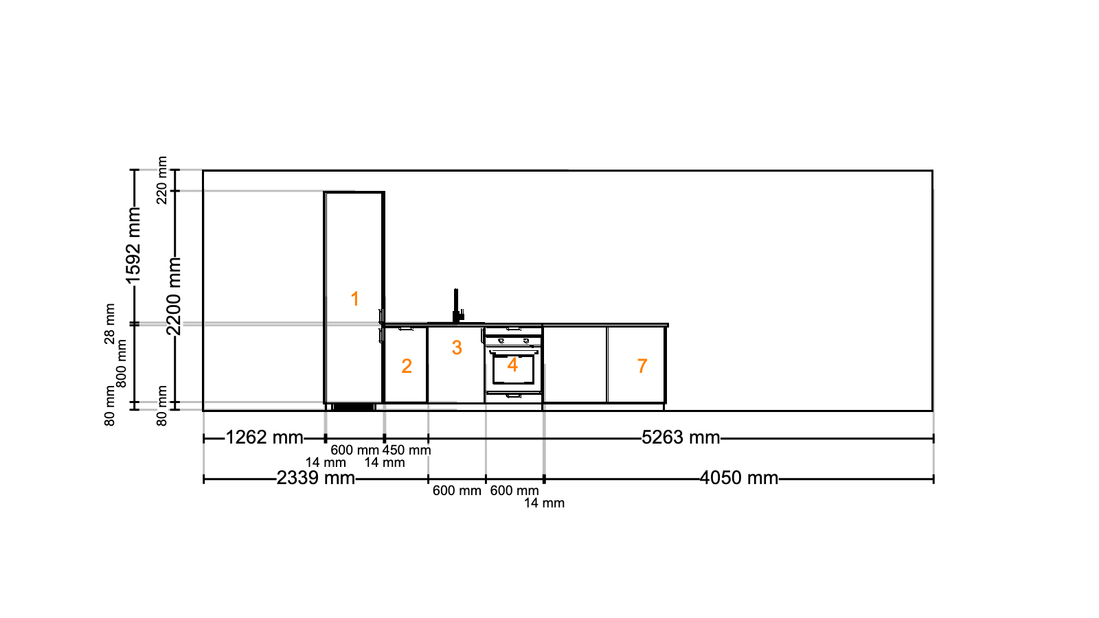 plan de cuisine metod ikea