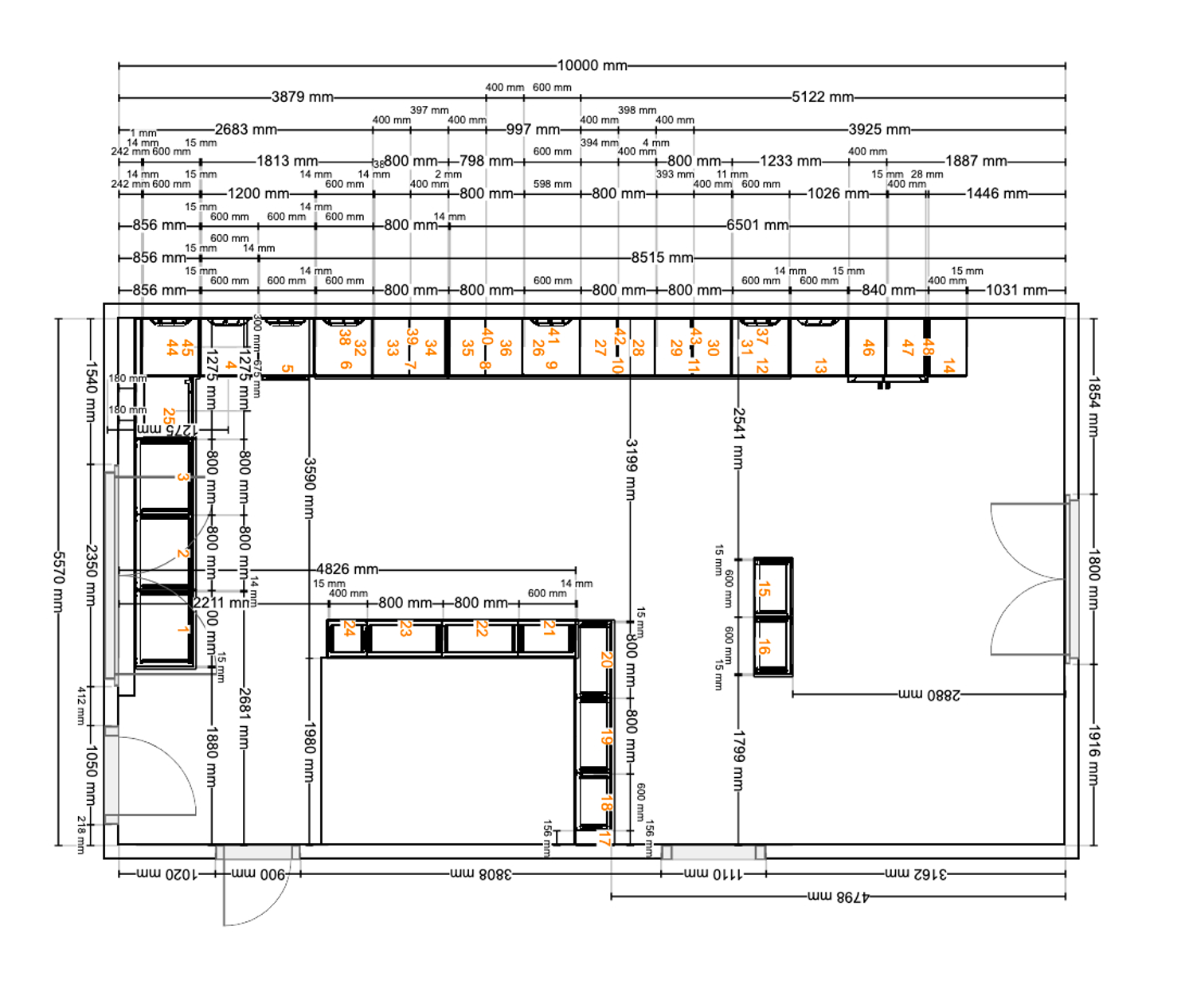 plan-chatenay-malabry-keuken