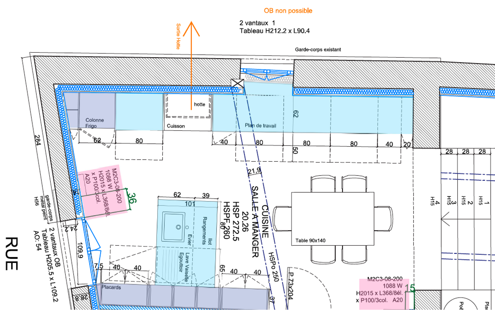 plan-huis-landelijke-moderne-keuken