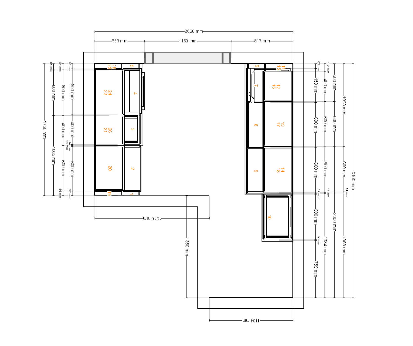 bocklip-plan-ikea-cuisine-ouverte-en-laque-mate-rose-des-sables-et-blanc-pur-en-forme-pure