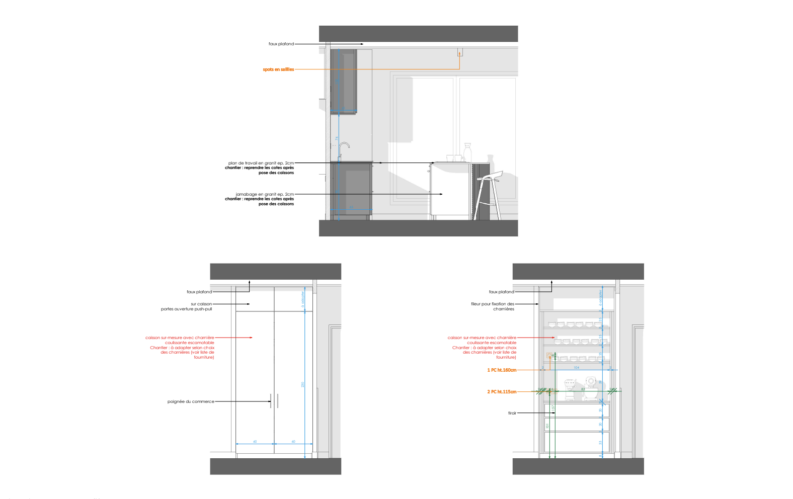 Bocklip facades pour IKEA et Leroy Merlin , Delinia et EVOM