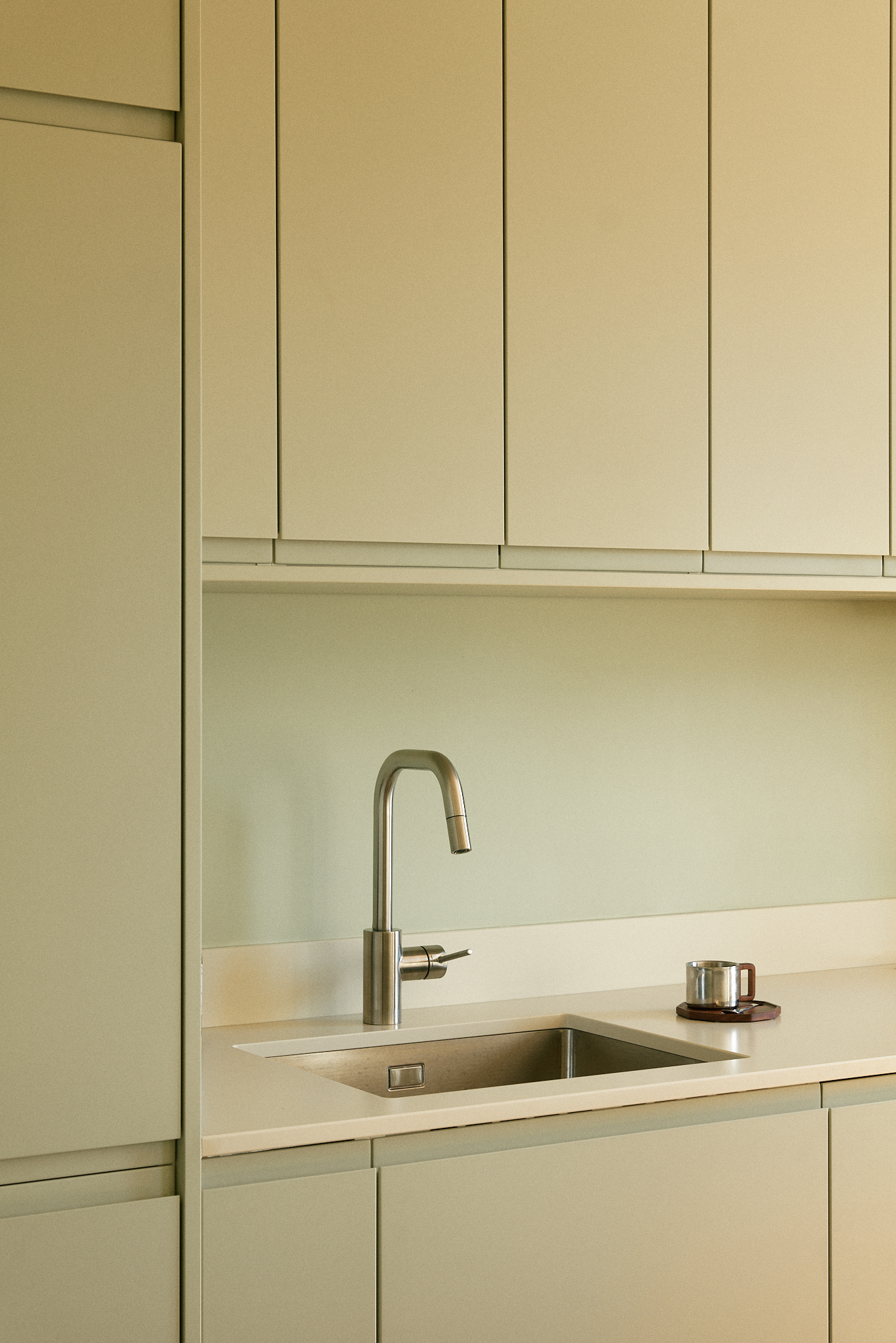 Bocklip coins arrondis cuisine verte