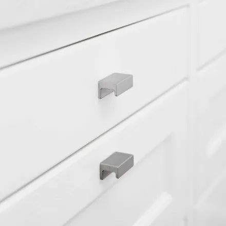 Bouton Brett Chrome brillant