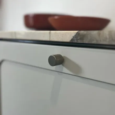 Bouton Helix Inox