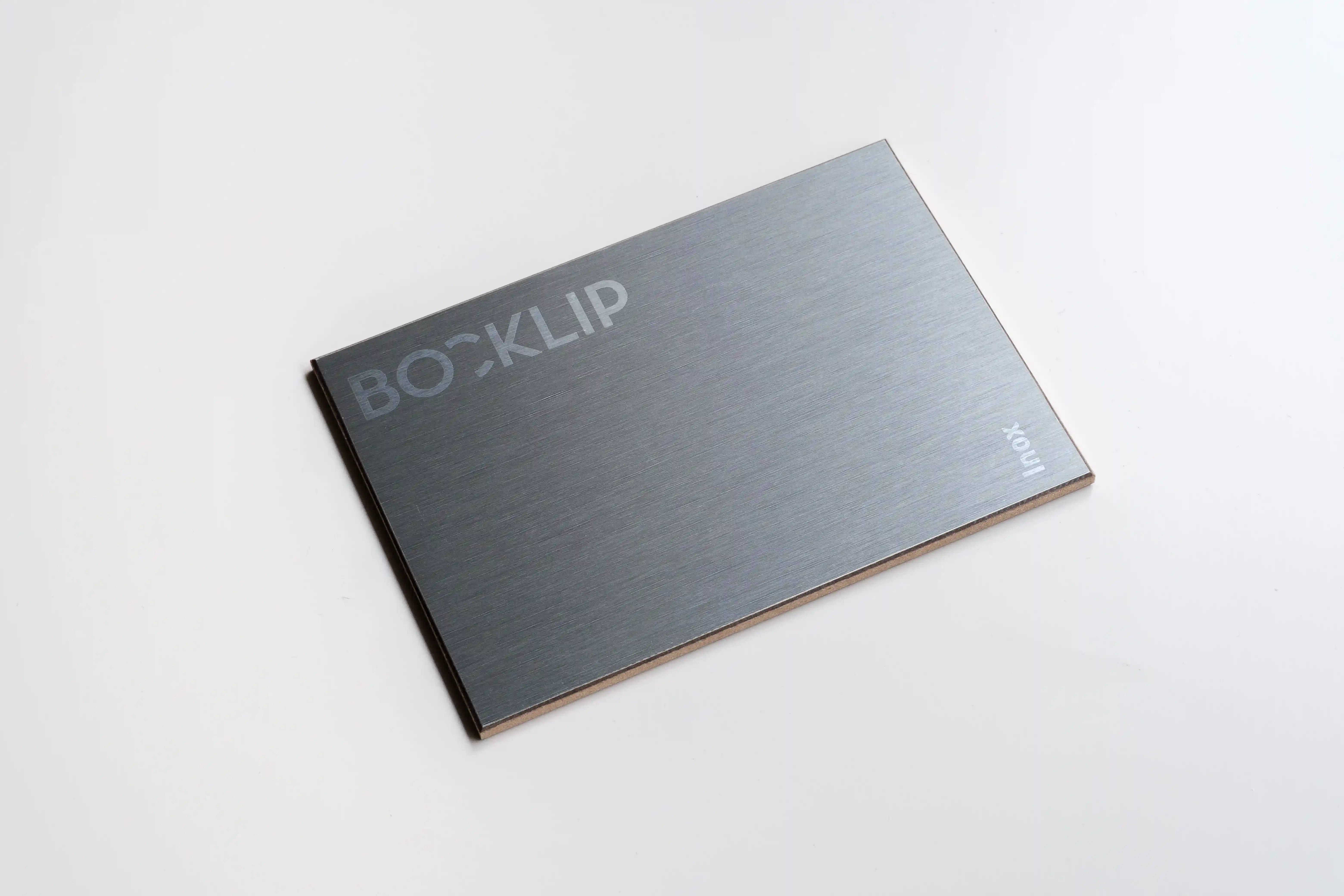 Stainless steel sample